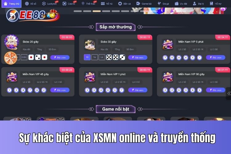 Chơi XSMN online có gì khác so với cách đặt cược truyền thống?