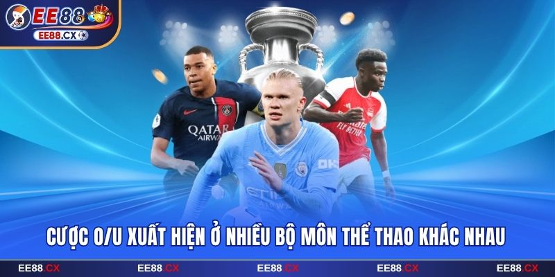 Kèo Tài Xỉu Là Gì? Cách Để Cược 99% Thành Công Tại EE88 10 Cược O/U xuất hiện ở nhiều bộ môn thể thao khác nhau