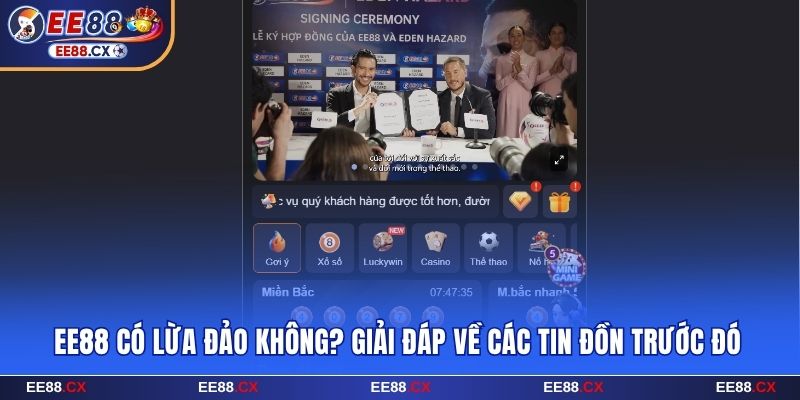 EE88 có lừa đảo không